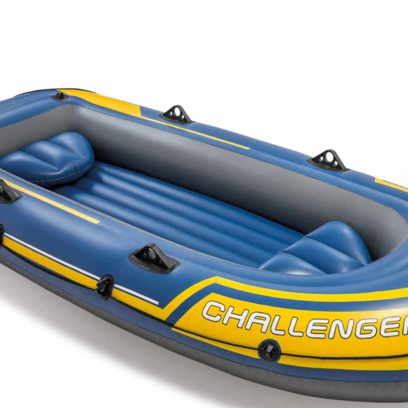 BATEAU GONFLABLE INTEX CHALLENGER 3 + 2 RAMES + GONFLEUR 6 BATEAU GONFLABLE INTEX CHALLENGER 3 + 2 RAMES + GONFLEUR – Image 6