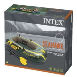 BATEAU GONFLABLE INTEX SEAHAWK 2 + 2 RAMES + GONFLEUR 7 BATEAU GONFLABLE INTEX SEAHAWK 2 + 2 RAMES + GONFLEUR -Nautigames Magasin bateau gonflable intex seahawk 2 2 rames gonfleur 2
