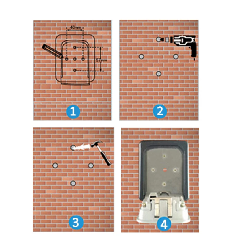 BOITE A CLES CADENAS ANTIVOL KEYBOX HOWZIT 8 BOITE A CLES CADENAS ANTIVOL KEYBOX HOWZIT – Image 8