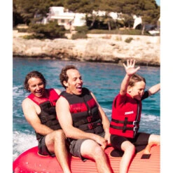 BOUEE TRACTEE BANANE ROUGE JOBE 3 PERSONNES 10 BOUEE TRACTEE BANANE ROUGE JOBE 3 PERSONNES -Nautigames Magasin bouee tractee banane rouge jobe 3 personnes 3