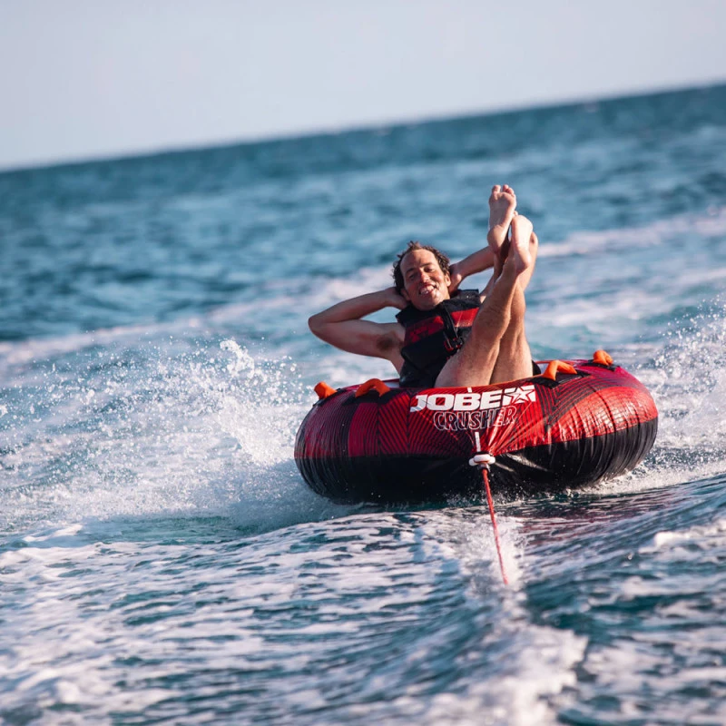 BOUEE TRACTEE JOBE CRUSHER TOWABLE ROUGE 1 PERSONNE 4 BOUEE TRACTEE JOBE CRUSHER TOWABLE ROUGE 1 PERSONNE – Image 4