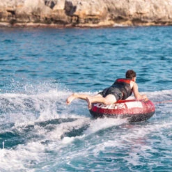BOUEE TRACTEE JOBE CRUSHER TOWABLE ROUGE 1 PERSONNE 13 BOUEE TRACTEE JOBE CRUSHER TOWABLE ROUGE 1 PERSONNE -Nautigames Magasin bouee tractee jobe crusher towable rouge 1 personne 5