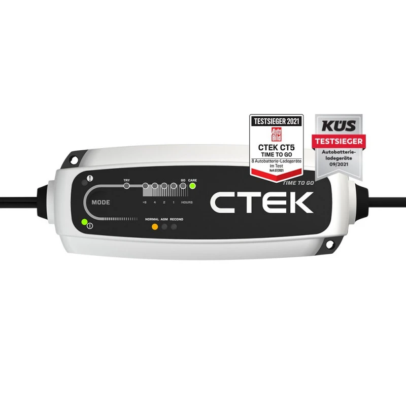 Chargeur De Batterie CTEK 40-161 CT5 TIME TO GO EU 5A 1 Chargeur De Batterie CTEK 40-161 CT5 TIME TO GO EU 5A
