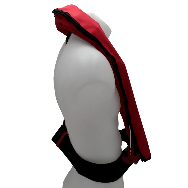 GILET DE SAUVETAGE GONFLABLE AUTOMATIQUE ORANGE MARINE 170N ESSSENTIAL ROUGE 5 GILET DE SAUVETAGE GONFLABLE AUTOMATIQUE ORANGE MARINE 170N ESSSENTIAL ROUGE – Image 5