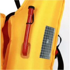 Gilet Gonflable ESSENTIAL ZIP Automatique Avec Harnais 170 N - Rouge -Nautigames Magasin gilet gonflable essential zip automatique avec harnais 170 n rouge 4