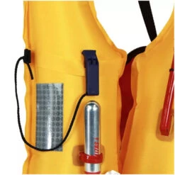 Gilet Gonflable ESSENTIAL ZIP Automatique Avec Harnais 170 N - Rouge -Nautigames Magasin gilet gonflable essential zip automatique avec harnais 170 n rouge 5