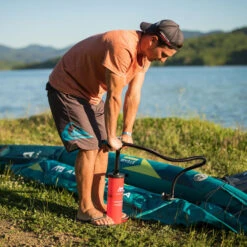 Gonfleur Aquamarina Double Action Areo 16 - Max 8PSI 5 Gonfleur Aquamarina Double Action Areo 16 - Max 8PSI -Nautigames Magasin gonfleur areo 16 2022 2