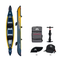 Nautigames Magasin -Nautigames Magasin kayak gonflable aqua marina tomahawk air k 2p 2023 1
