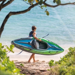 KAYAK GONFLABLE INTEX CHALLENGER K1 -Nautigames Magasin kayak gonflable intex challenger k1 2