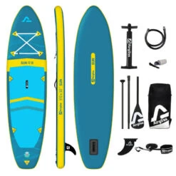 PACK 2 PADDLE GONFLABLE AIRGLISS SUN 11.0 + MOON 11.0 -Nautigames Magasin pack 2 paddle gonflable airgliss sun 110 moon 110 2