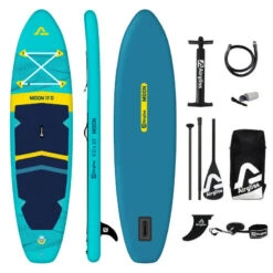 PACK 2 PADDLE GONFLABLE AIRGLISS SUN 11.0 + MOON 11.0 -Nautigames Magasin pack 2 paddle gonflable airgliss sun 110 moon 110 3
