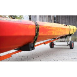 Eckla PACK CHARIOT KAYAK CANOE PLIABLE + BARRE DE REMORQUAGE VÉLO -Nautigames Magasin pack chariot kayak canoe pliable barre de remorquage velo 9