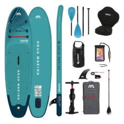 PACK COMPLET PADDLE KAYAK GONFLABLE AQUA MARINA VAPOR 10.4 JUSQU'A 2 PERSONNES (max. 140kg)