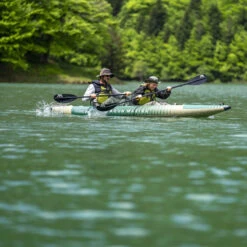 PACK KAYAK GONFLABLE CALIBER PECHE AQUA MARINA + PAGAIE WOW ALU 4 PARTIES -Nautigames Magasin pack kayak gonflable caliber peche aqua marina pagaie wow alu 4 parties 13