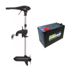 Pack Moteur électrique 45LBS + Batterie à Décharge Lente 75Ah