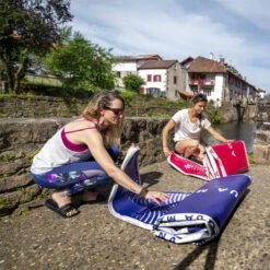 PADDLE GONFLABLE AQUA MARINA CORAL 11.6 TOURING NIGHT FADE -Nautigames Magasin paddle gonflable aqua marina coral 116 touring night fade 2023 5