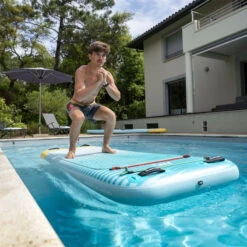 PADDLE GONFLABLE AQUA MARINA PEACE 8.2 -Nautigames Magasin paddle gonflable aqua marina peace 82 2023 3