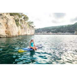 Paddle Gonflable Enfant Ado Aqua Marina Vibrant 8.0 -Nautigames Magasin paddle gonflable aqua marina vibrant 80 3