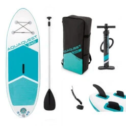 PACK PADDLE GONFLABLE INTEX QUEST 240 8.0 PETIT GABARIT ENFANT/ADO (max 90kg)