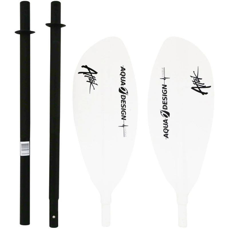 PAGAIE KAYAK AQUADESIGN ATTAK 4 PARTIES 220CM Bleu 7 PAGAIE KAYAK AQUADESIGN ATTAK 4 PARTIES 220CM Bleu – Image 7