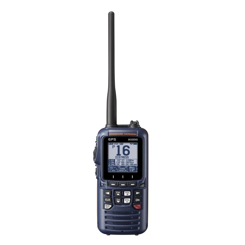 VHF Portable HX890E NAVY Avec GPS Intégré - STANDARD HORIZON 1 VHF Portable HX890E NAVY Avec GPS Intégré - STANDARD HORIZON