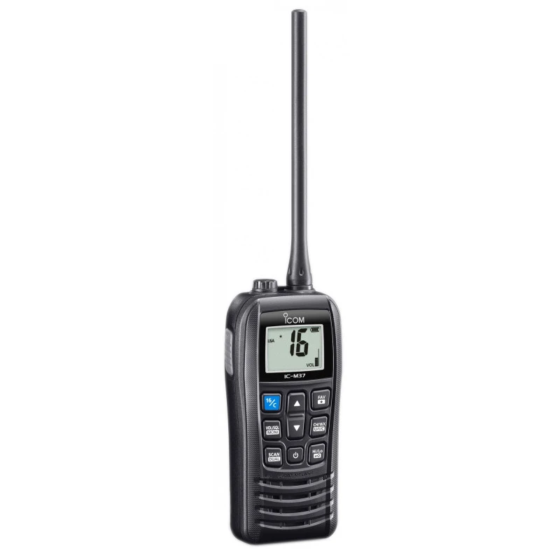 Vhf Portable Ic-m37e - Icom 1 Vhf Portable Ic-m37e - Icom